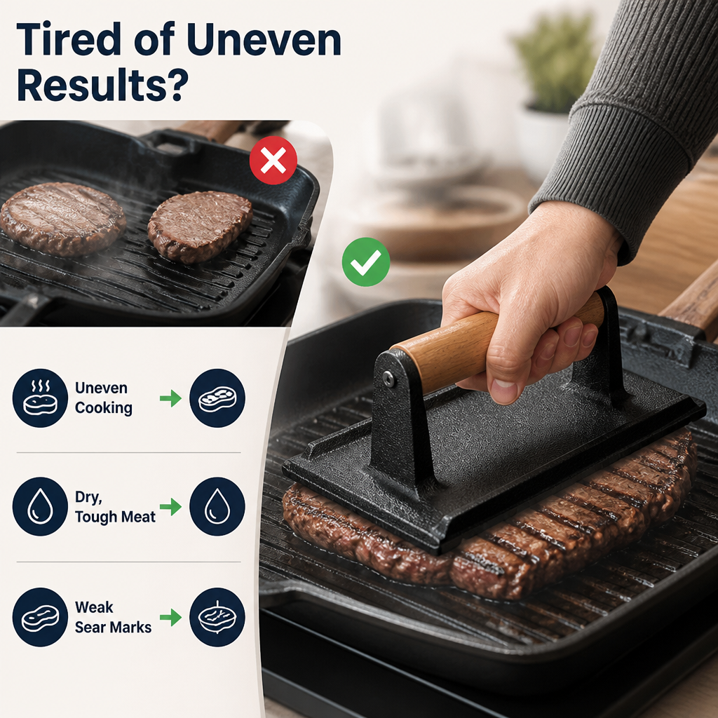 IronSear™ — Master Juicy, Perfectly Seared Steaks That Steal the Show Every Time