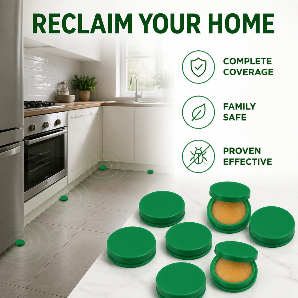 RoachShield™ — Reclaim Your Home with Quiet, Lasting Roach Defense
