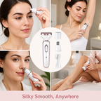 LumaSilk™ — Experience Effortless Confidence with Silky-Smooth, Irritation-Free Grooming Anywhere