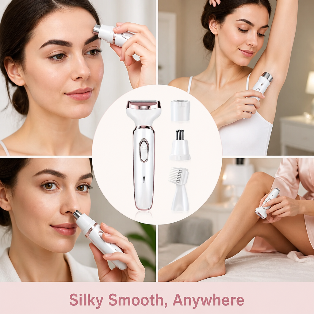 LumaSilk™ — Experience Effortless Confidence with Silky-Smooth, Irritation-Free Grooming Anywhere
