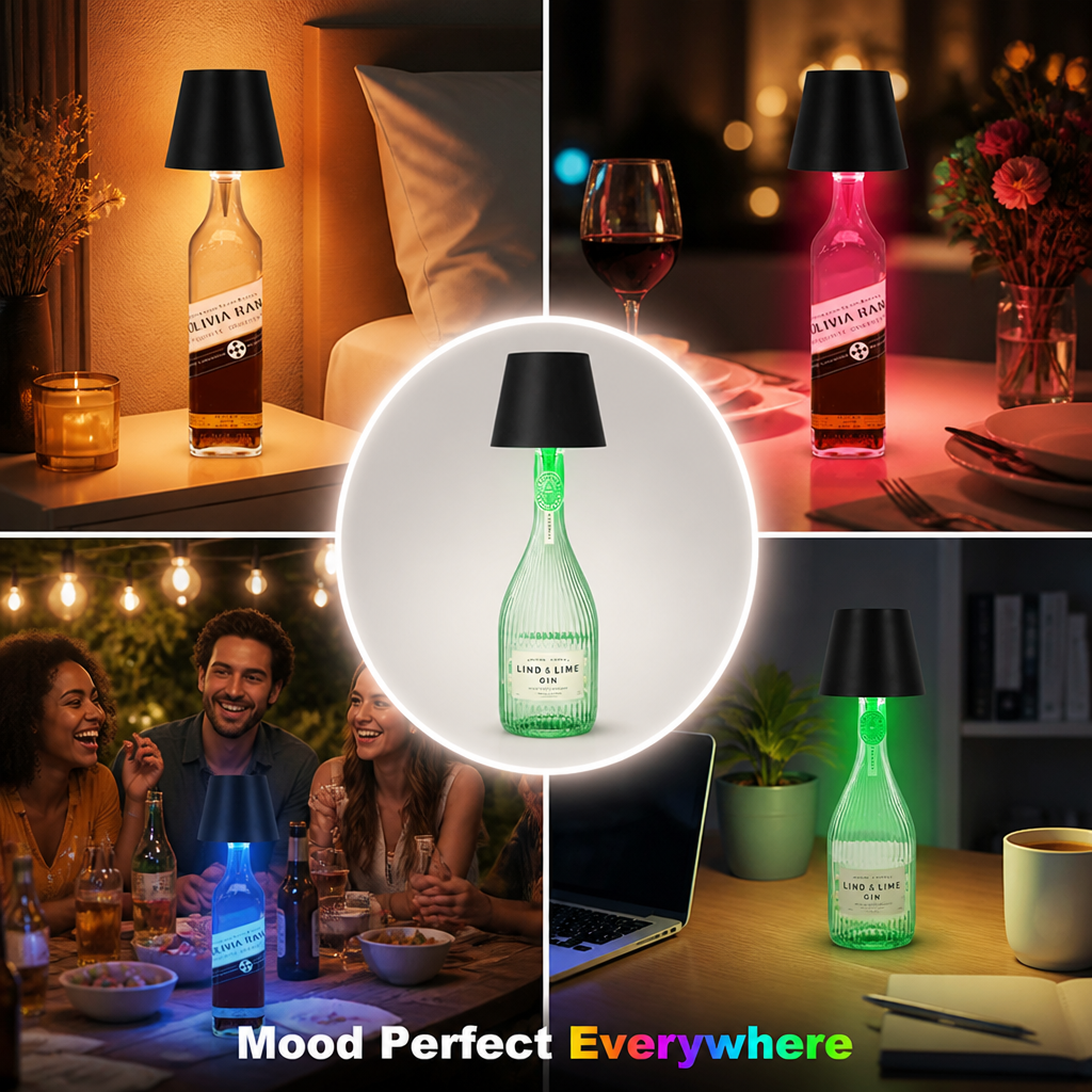 LuminaSip™ — Instantly Transform Any Bottle into Your Ultimate Mood Booster