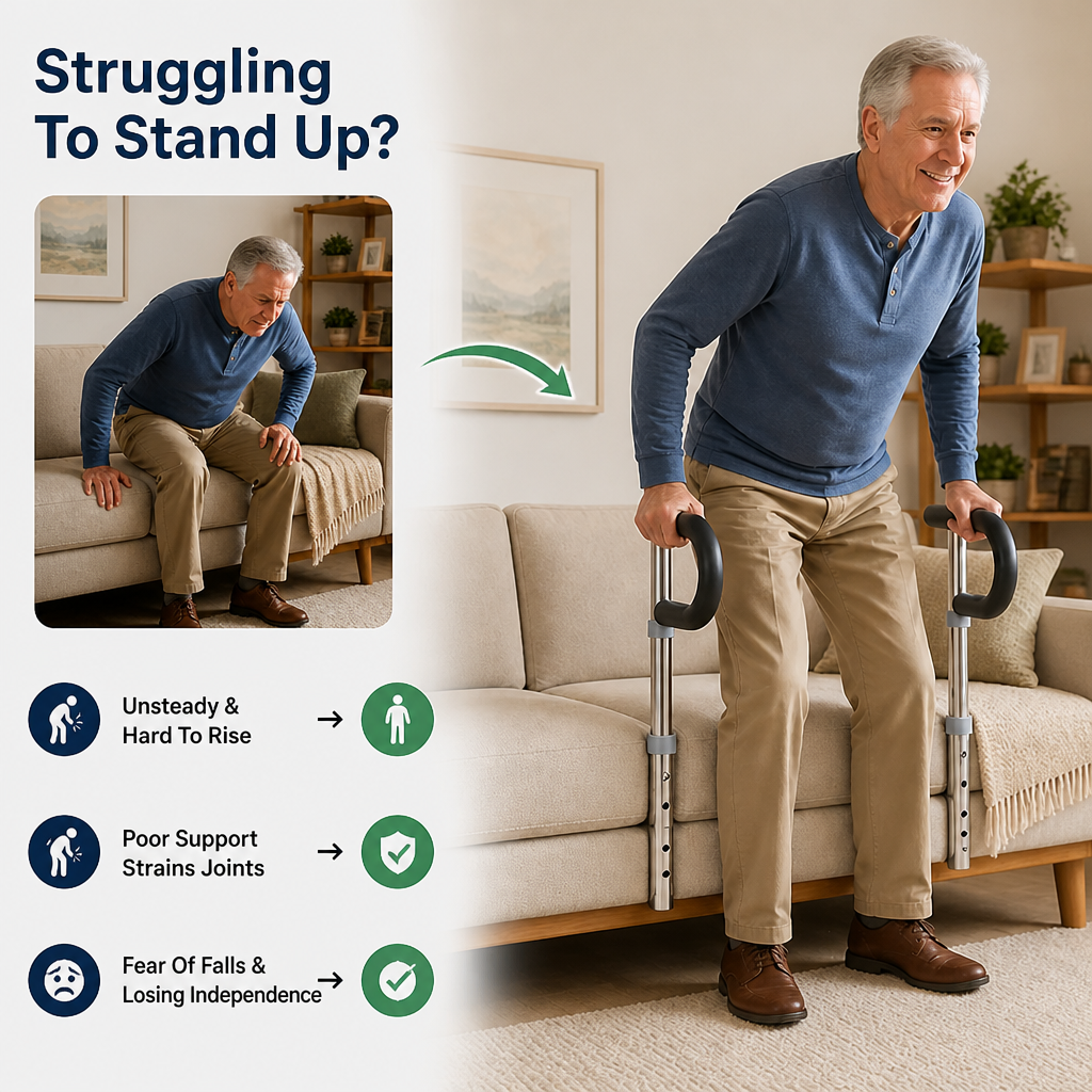 Risevara™ Sofa Assist — Stand Strong, Feel Independent, Live Free
