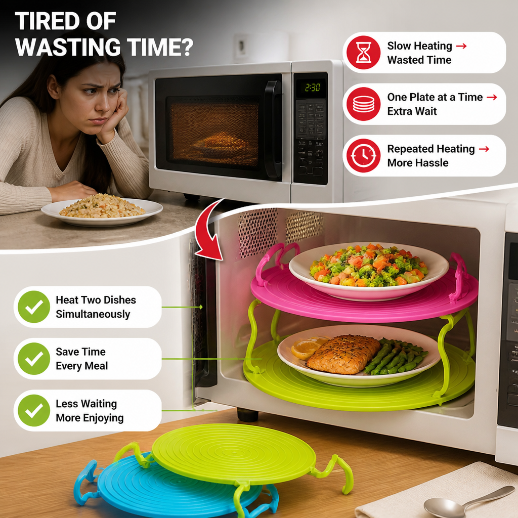 FlipWave™ — Cut Your Kitchen Chaos and Serve Hot Meals Twice as Fast