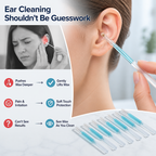 Earvexa™ Ear Cleaning Sticks — Finally See and Feel the Pure, Gentle Clean You Deserve