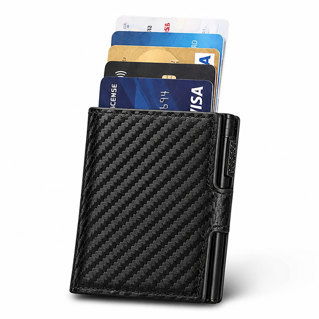 LightningGuard™ Slim RFID Wallet — Carry Confidence with Invisible Security and Effortless Access