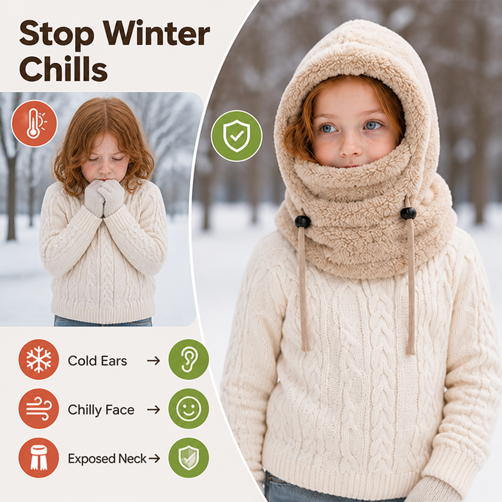 WarmNest™ — Cozy Head-to-Neck Warmth for More Joyful Winter Adventures