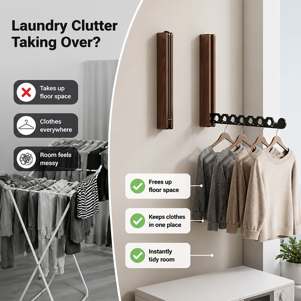 FoldNest™ — Clear the Clutter, Keep Your Floor Space Yours