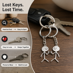 CharmiLink™ Duo Keychain — Spark Lasting Joy and Connection Every Time You Grab Your Keys