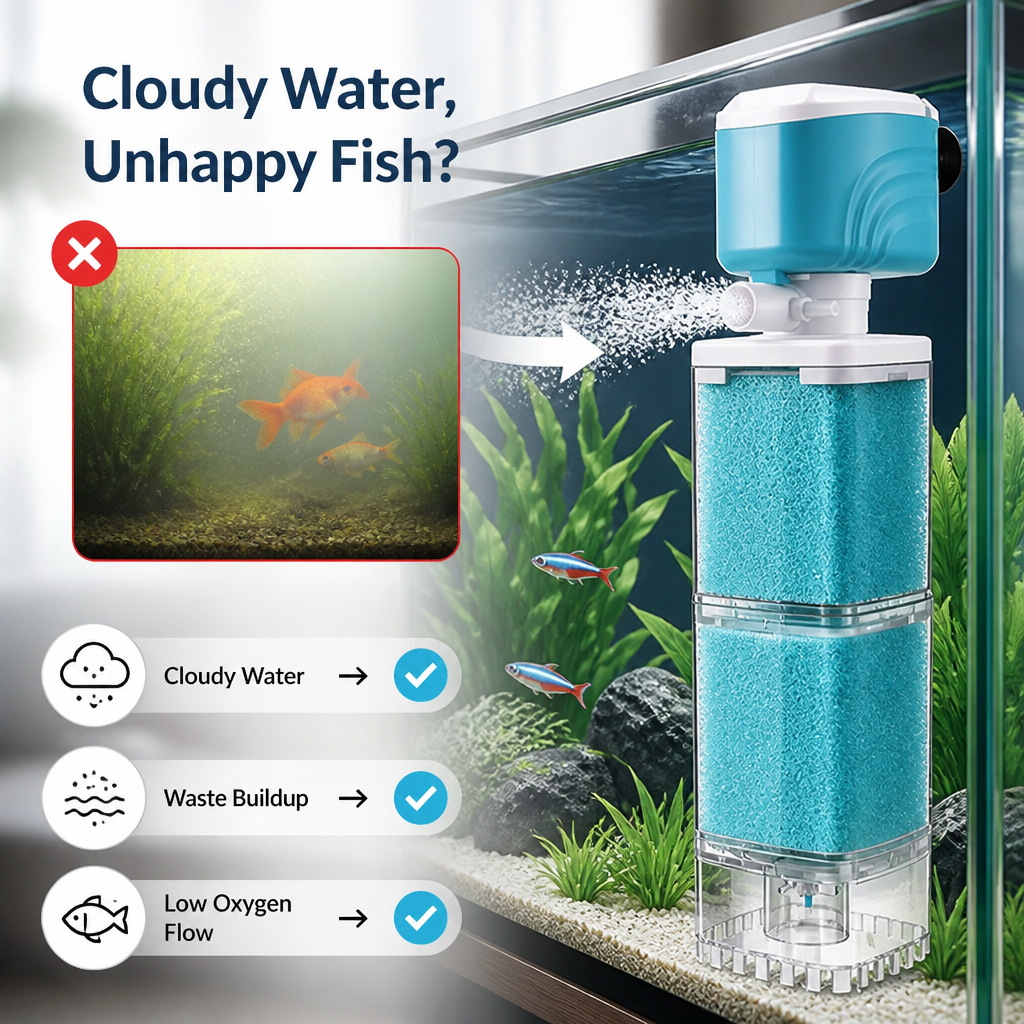 HydraPure™ — Turn Your Aquarium Into a Sparkling, Stress-Free Oasis