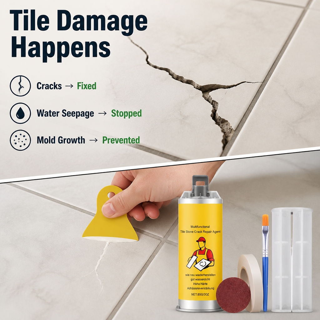 Ceravique™ — Instantly Erase Cracks and Reclaim Flawless Tiles for Life