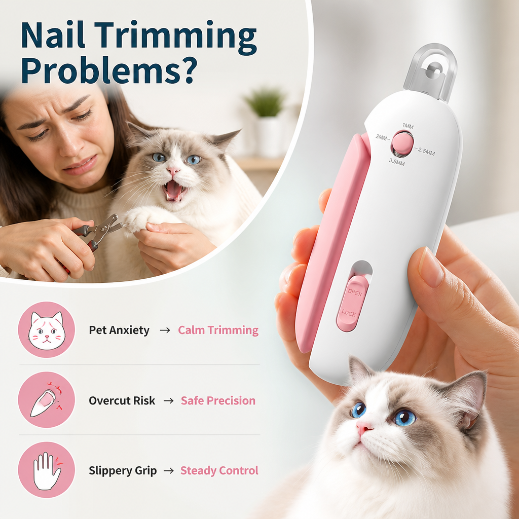VelociTrim™ — Take Control of Stress-Free, Perfectly Safe Pet Grooming