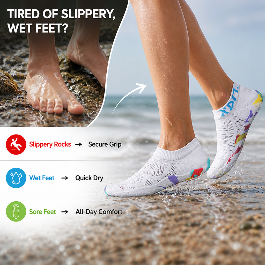 FlowStride™ — Enjoy Featherlight Freedom and Rock-Solid Confidence on Every Shorestep