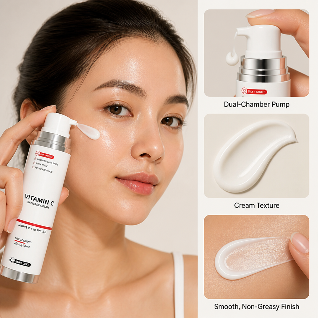 GlowFuse™ — Wake Up to Brighter, Smoother Skin Every Single Day