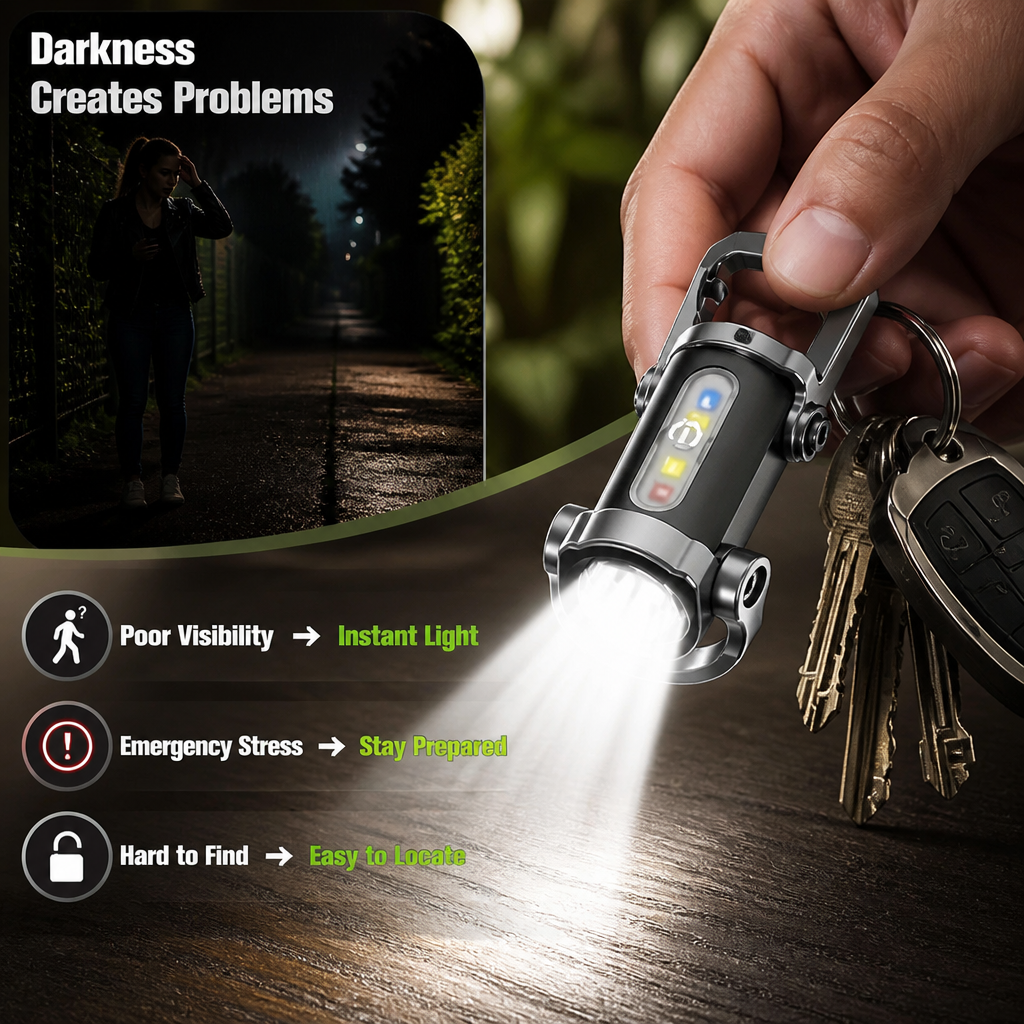 LuminaFyre™ — Your Pocket-Sized Guardian That Shatters Darkness Instantly