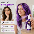 VibranceRush™ Temporary Hair Color Spray — Ignite Instant Confidence with Effortless, Damage-Free Color