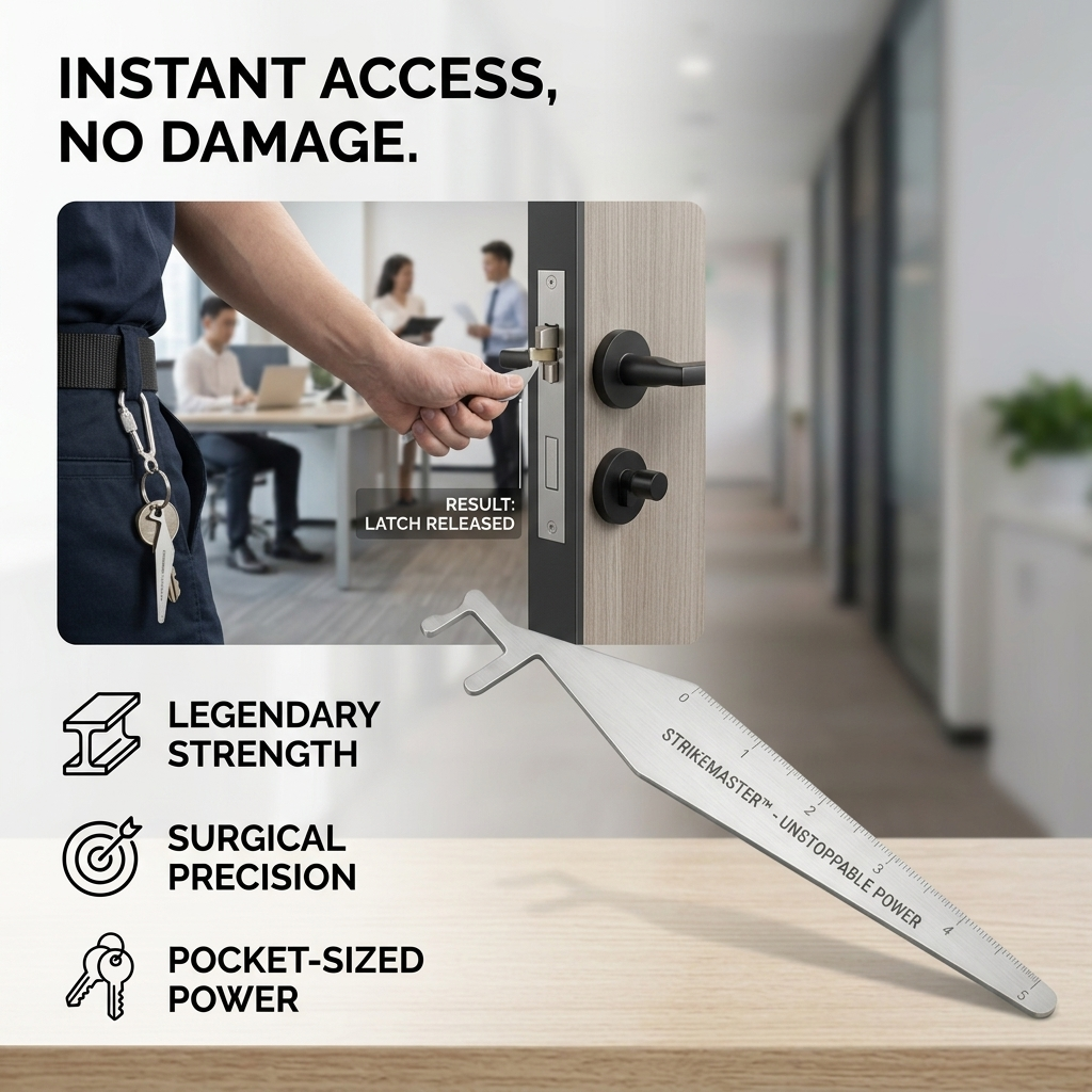 Strikemaster™ — Cut Through Any Lock with Unstoppable Precision and Power