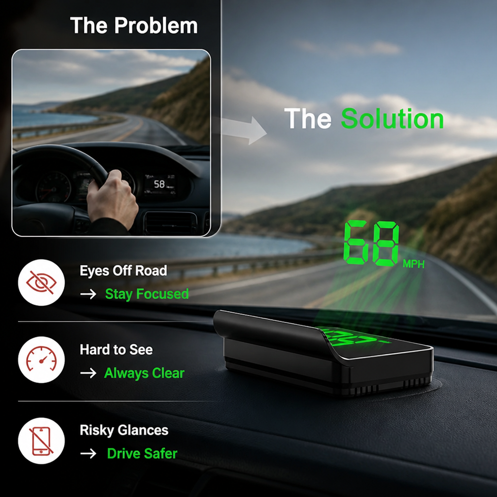 SpeedSight™ — Keep Your Eyes on the Road and Drive with Unshakable Confidence
