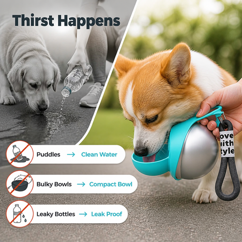 Aquapet™ — Hydrate Your Pup Instantly, Anywhere You Go