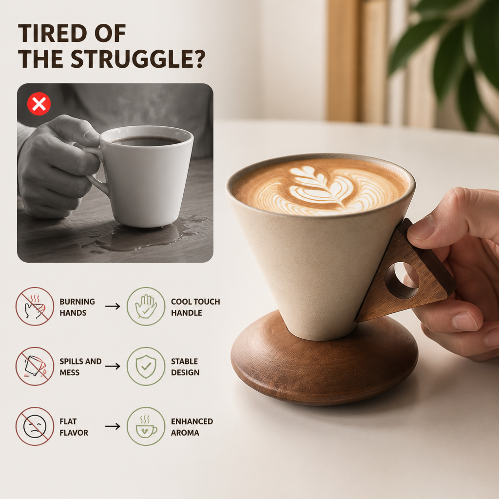 VeloraSip™ — Relish Richer Coffee Moments with Unmatched Comfort and Style