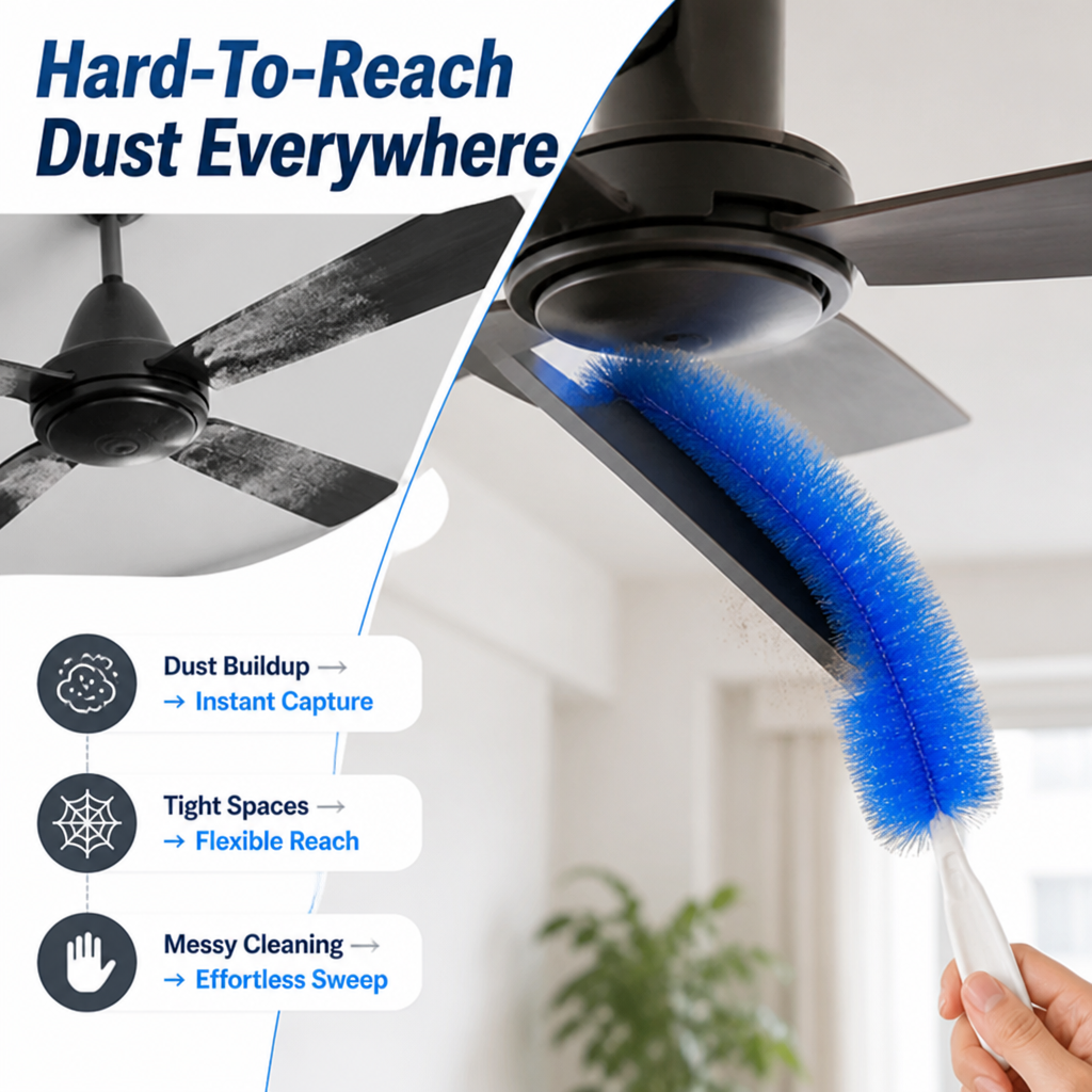 VeiloFlex™ Dust Catcher — Master Every Mess with Effortless, Deep-Down Clean