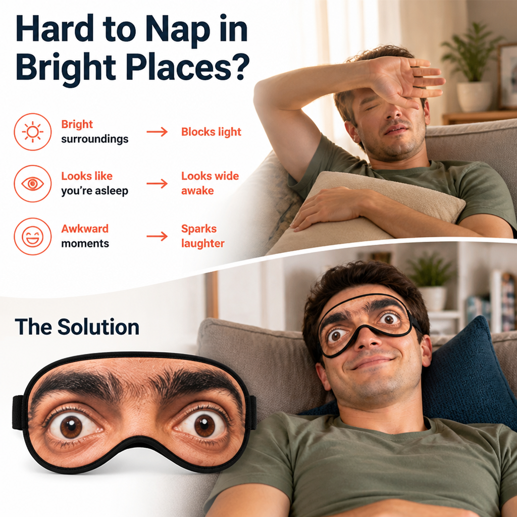 RestWink™ — Sneak in a peaceful nap and leave everyone smiling.