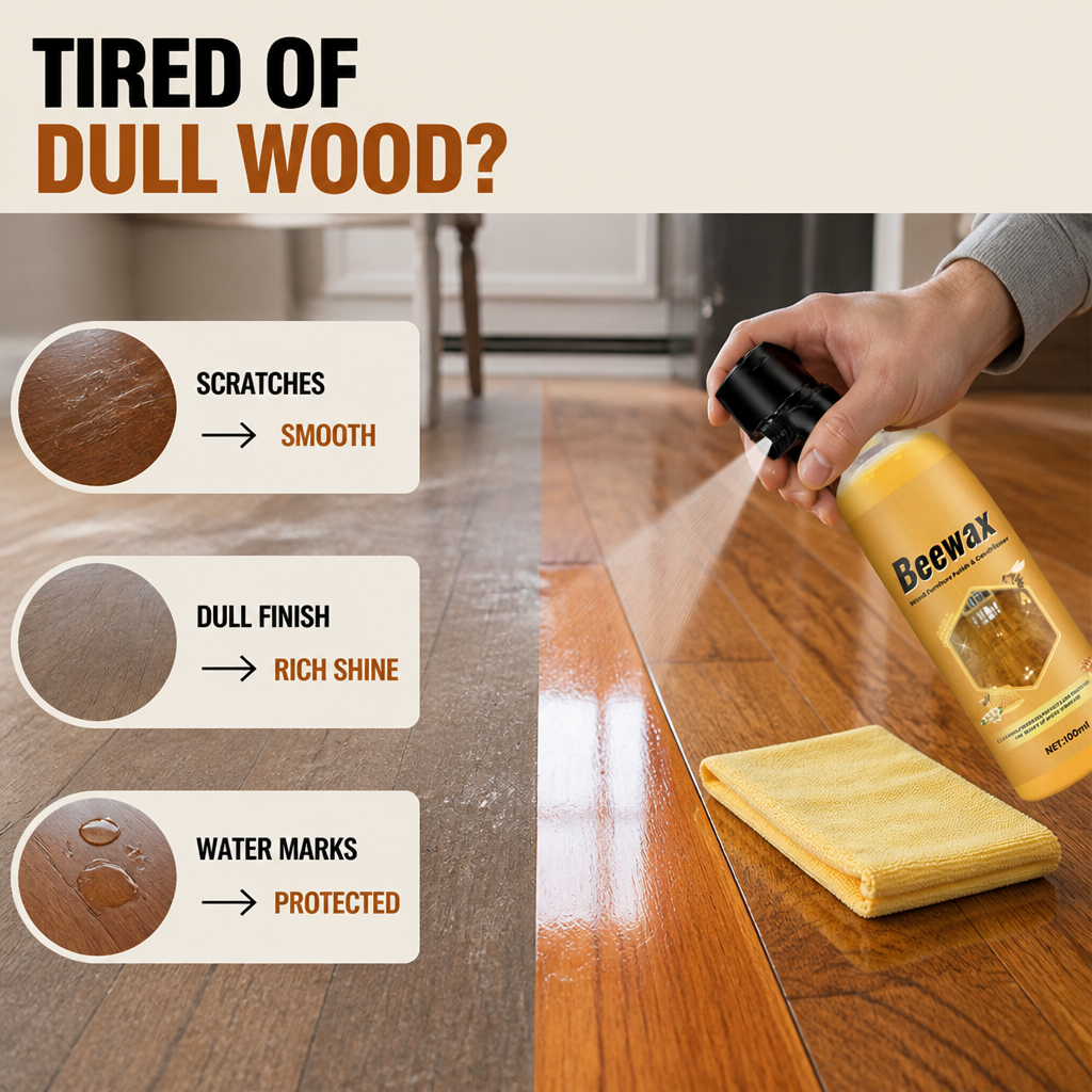WoodGuardia™ — Bring Dull, Damaged Wood Back to Life with Effortless Shine and Protection