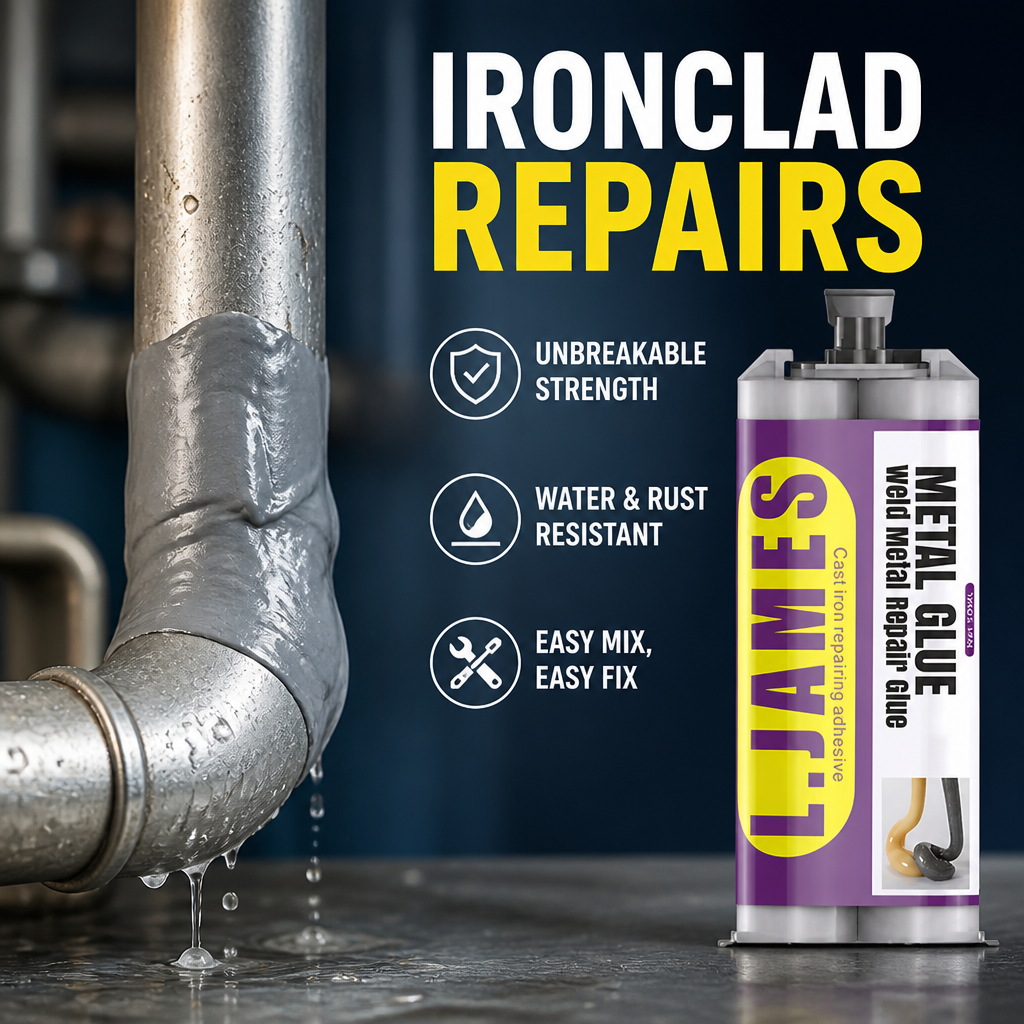 ForgePro™ Metal Adhesive — Turn Fragile Fixes Into Ironclad, Lifelong Strength