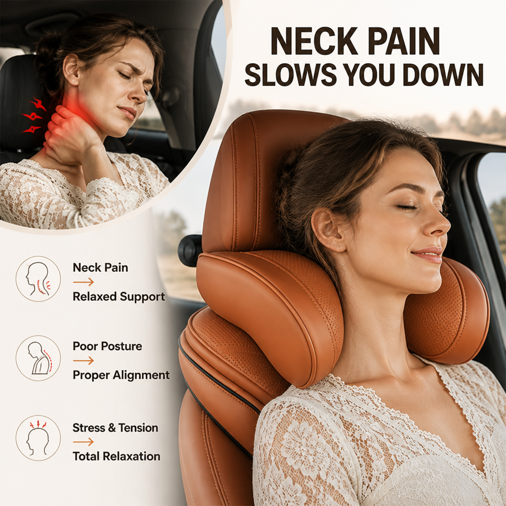 Oravelle™ — Experience Neck Pain Relief and Luxury Comfort Every Mile