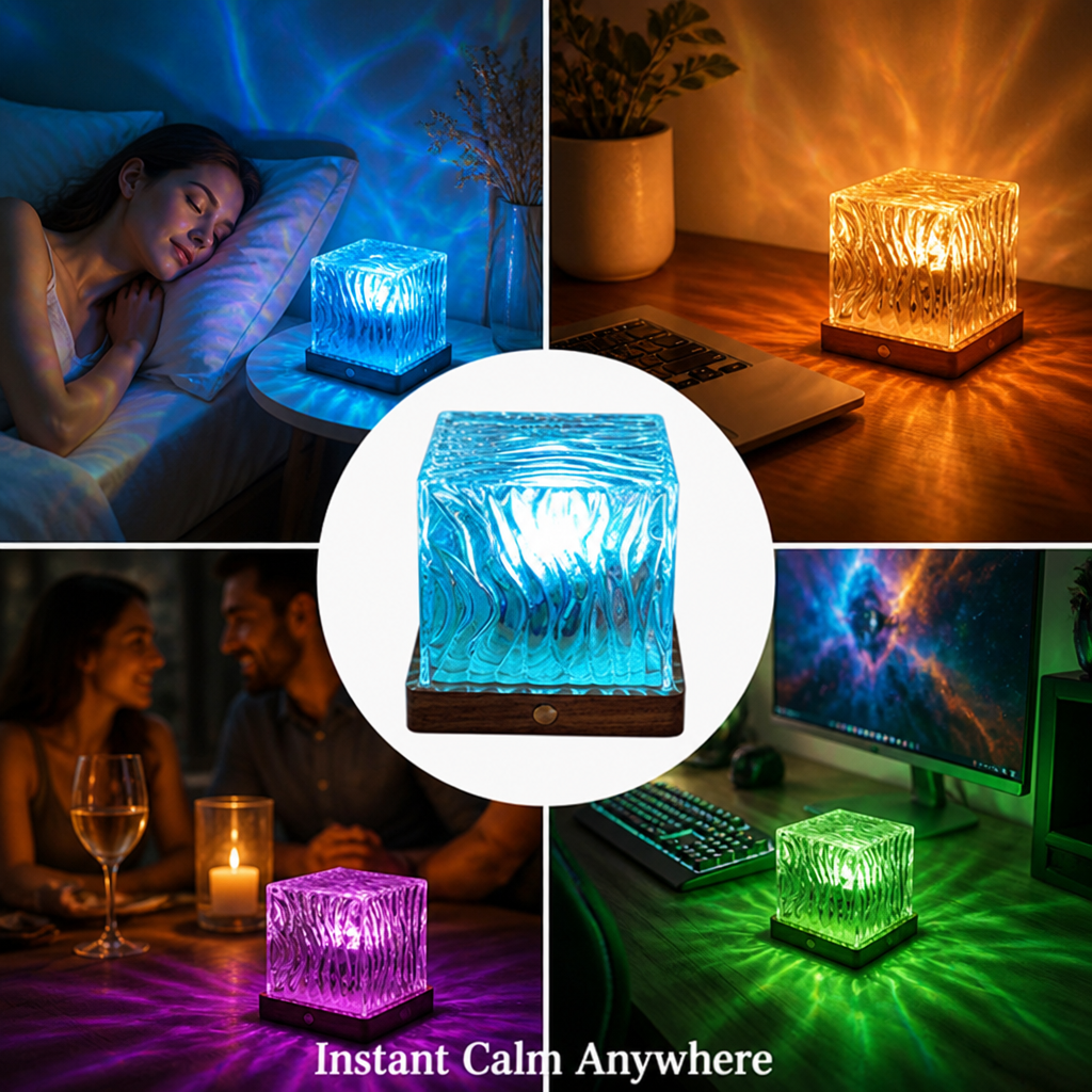 WaveAura™ — Instantly Transform Any Room Into a Calming Ocean Oasis