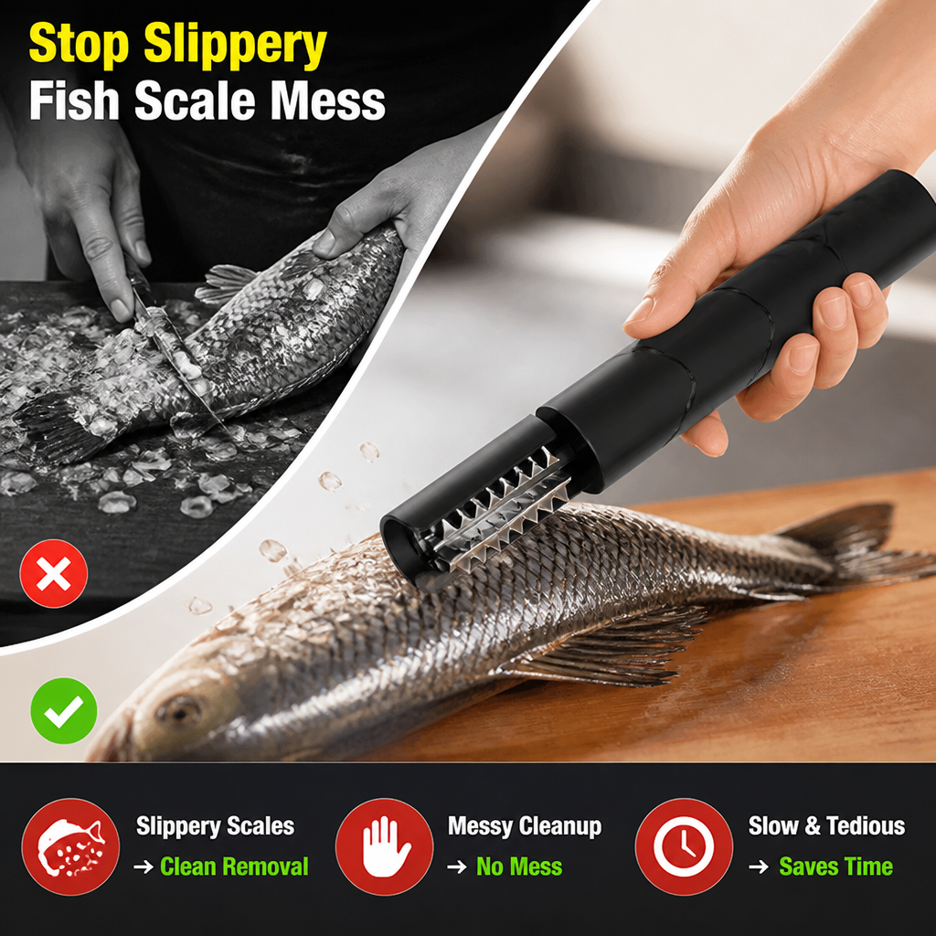 Scalivexa™ — Make Scaling Your Catch Fast, Clean, and Effortless Every Time