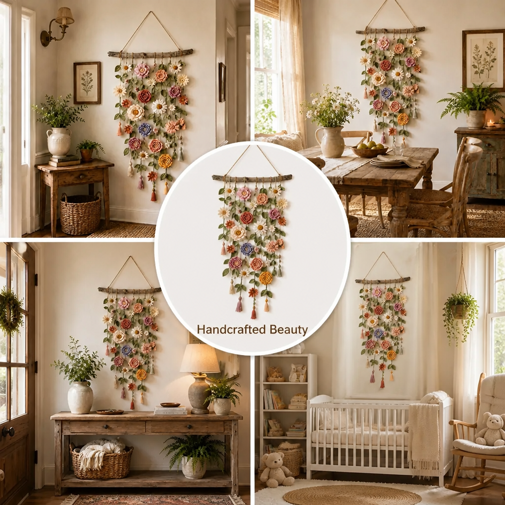 ViraLace™ — Wrap Your Walls in Handcrafted Warmth and Timeless Boho Charm