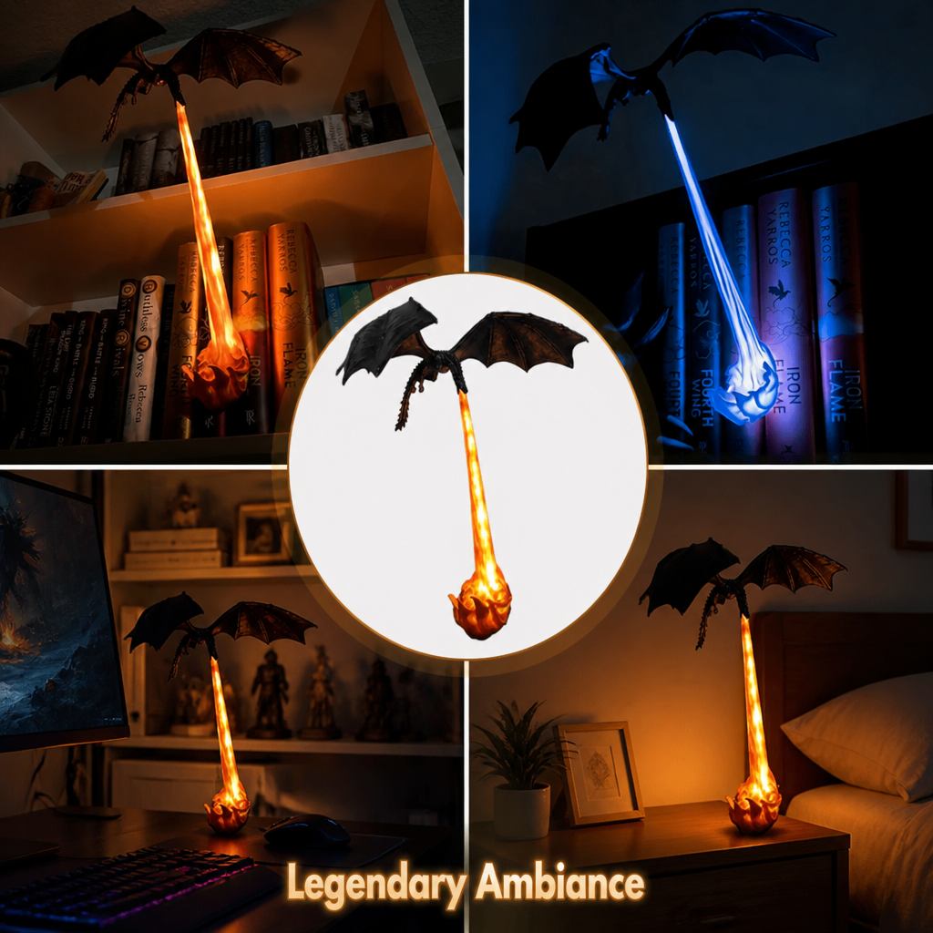 Wyldfire™ Flame Lamp — Ignite Your Space with Legendary Warmth and Spellbinding Glow