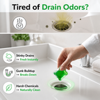 FreshMist™ Pods — Instantly Erase Drain Odors and Bask in Pure, Effortless Freshness