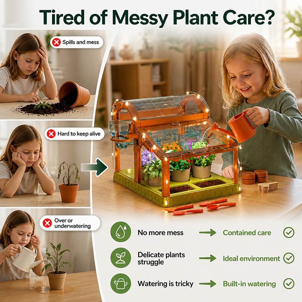 WonderSprout™ — Help Them Grow Their First Garden—and Their Pride, Too!