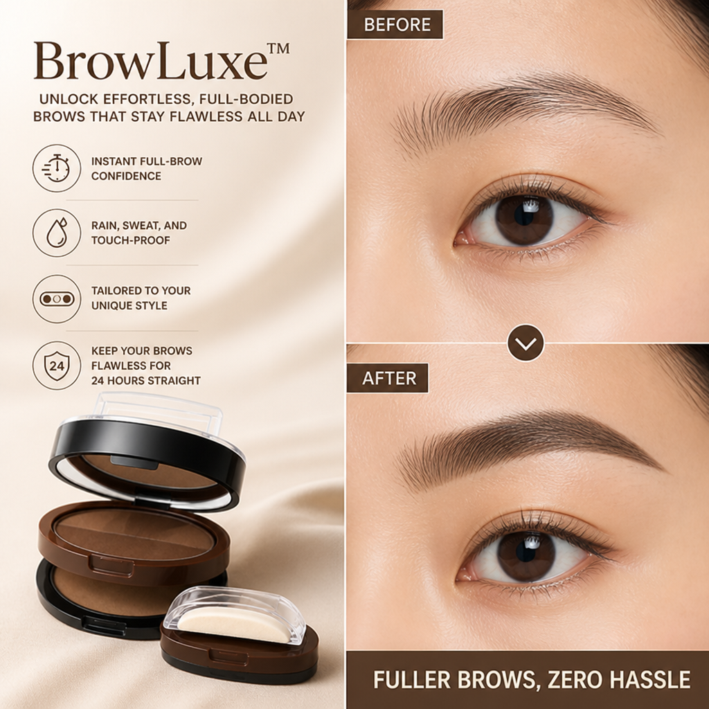 BrowLuxe™ — Unlock Effortless, Full-Bodied Brows That Stay Flawless All Day