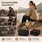 SwiftSit™ Compact Stool — Your On-the-Go Ticket to Instant, Rock-Solid Comfort Anywhere
