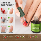 GlowEase™ Nail Gel Remover — Effortless, Damage-Free Gel Polish Lift in Minutes