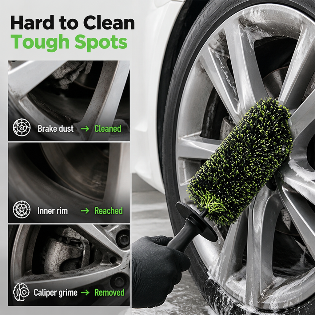 VeloraPure™ — Effortless Deep Cleaning that Protects and Primes Your Wheels to Shine Like New