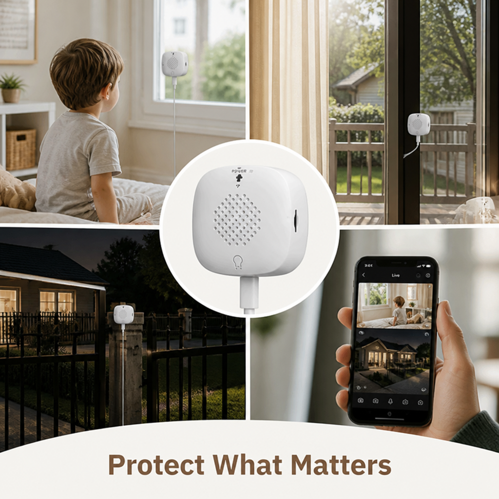 Magnetic Window Camera™ — Instantly See and Protect What Matters Most, Day and Night