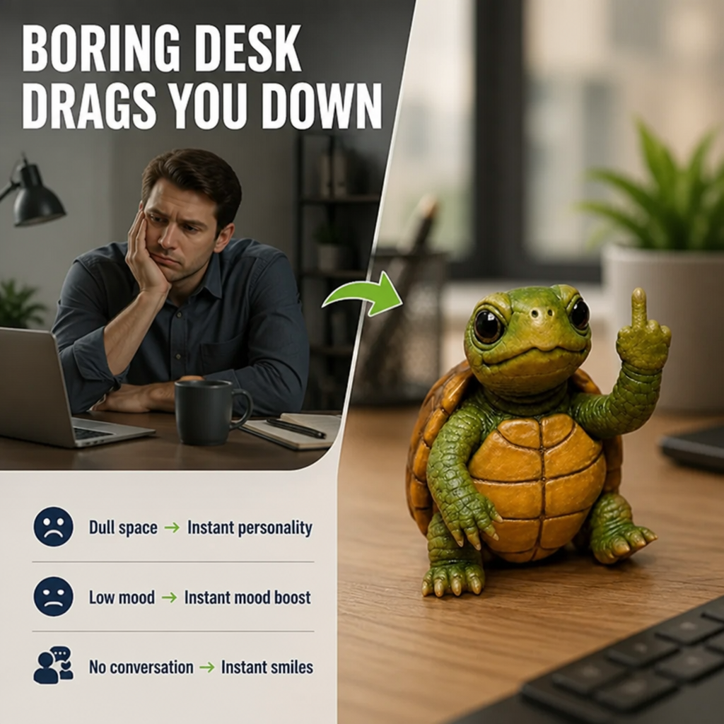 CheekyCritter™ — Give Your Desk a Laugh-Out-Loud Dose of Personality