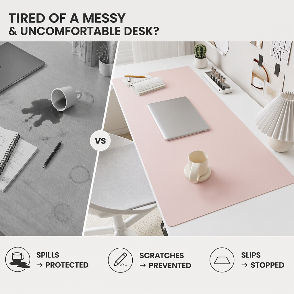 LumaMat™ — Wrap Your Desk in Soft, Steady Comfort That Lasts All Day