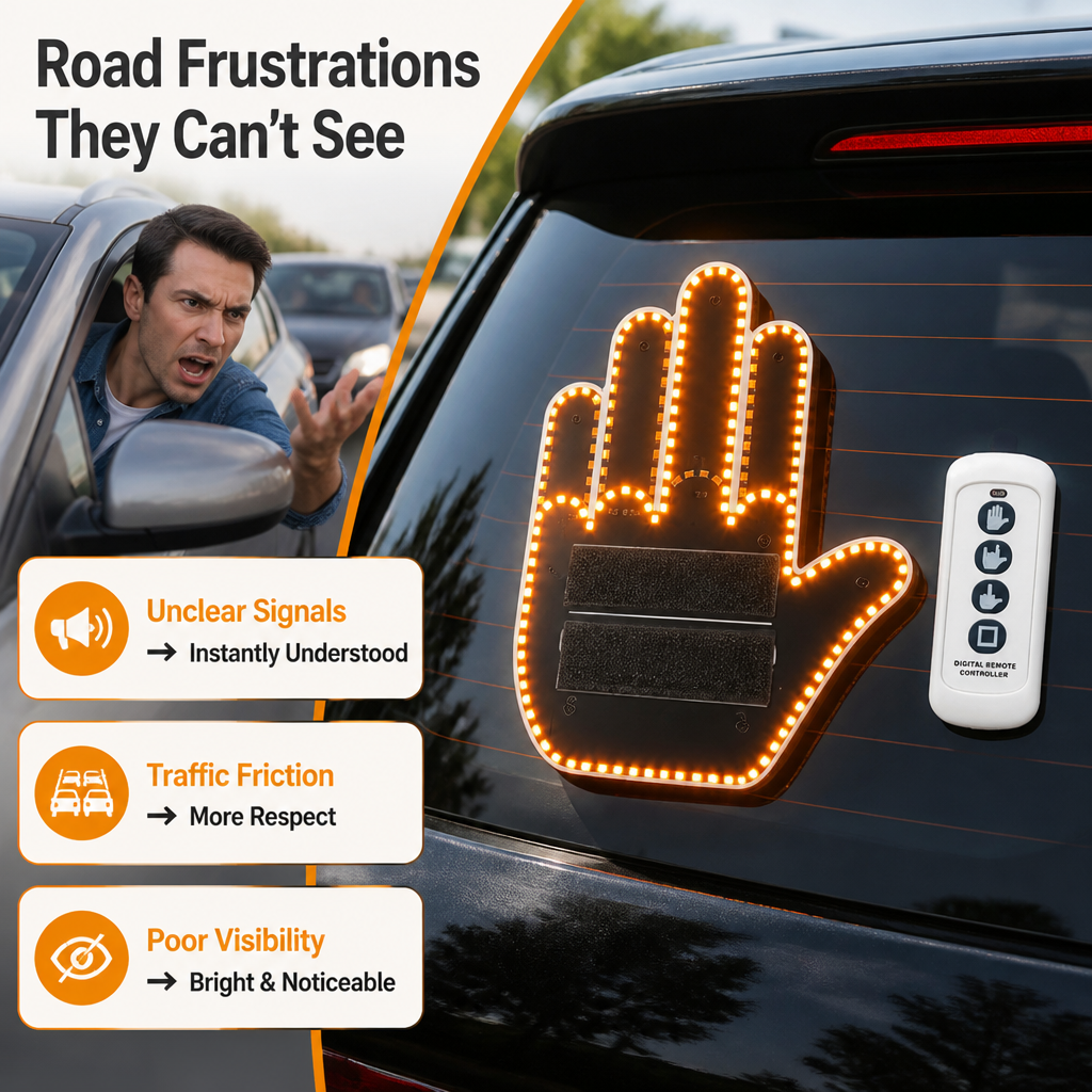 GlowSignal™ — Make Every Drive Your Loudest, Brightest Voice on the Road