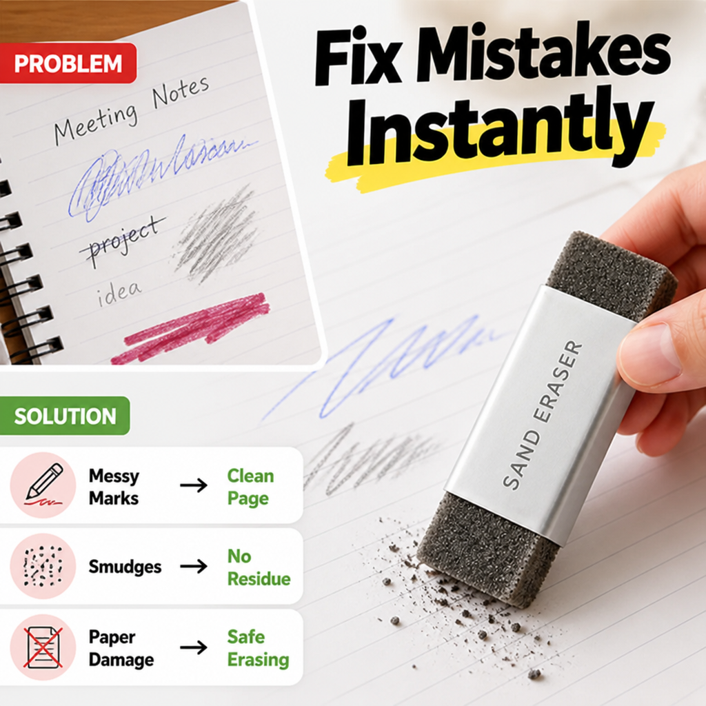 EraseMate™ — Effortless Precision That Makes Every Page Perfect