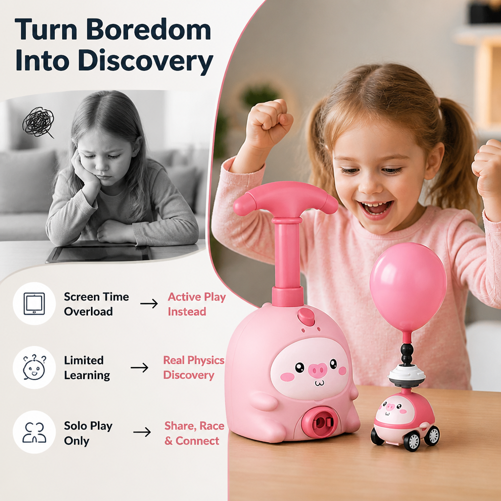 TurboGlide™ Balloon Racer — Ignite Their Curiosity and Spark Lifelong Wonder