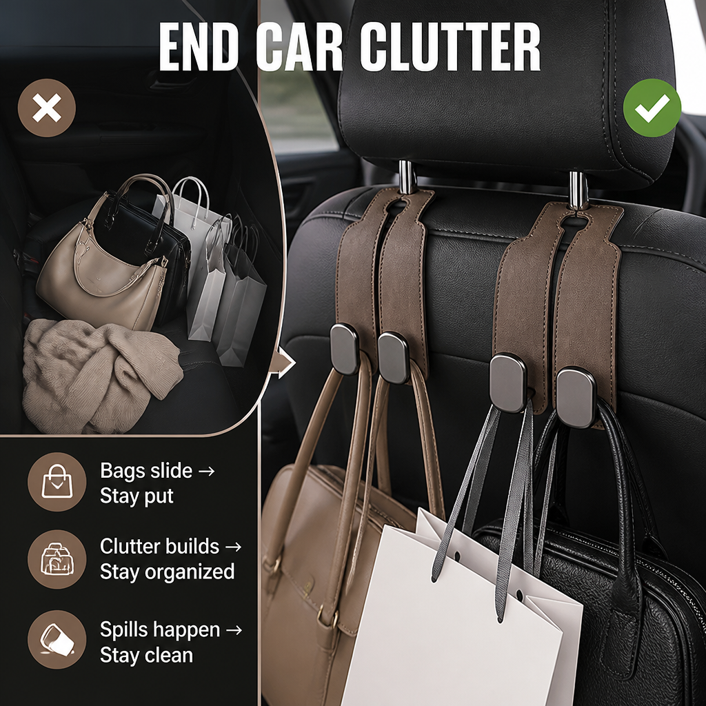 VeranoHold™ — Instantly Transform Your Car into a Clutter-Free Sanctuary