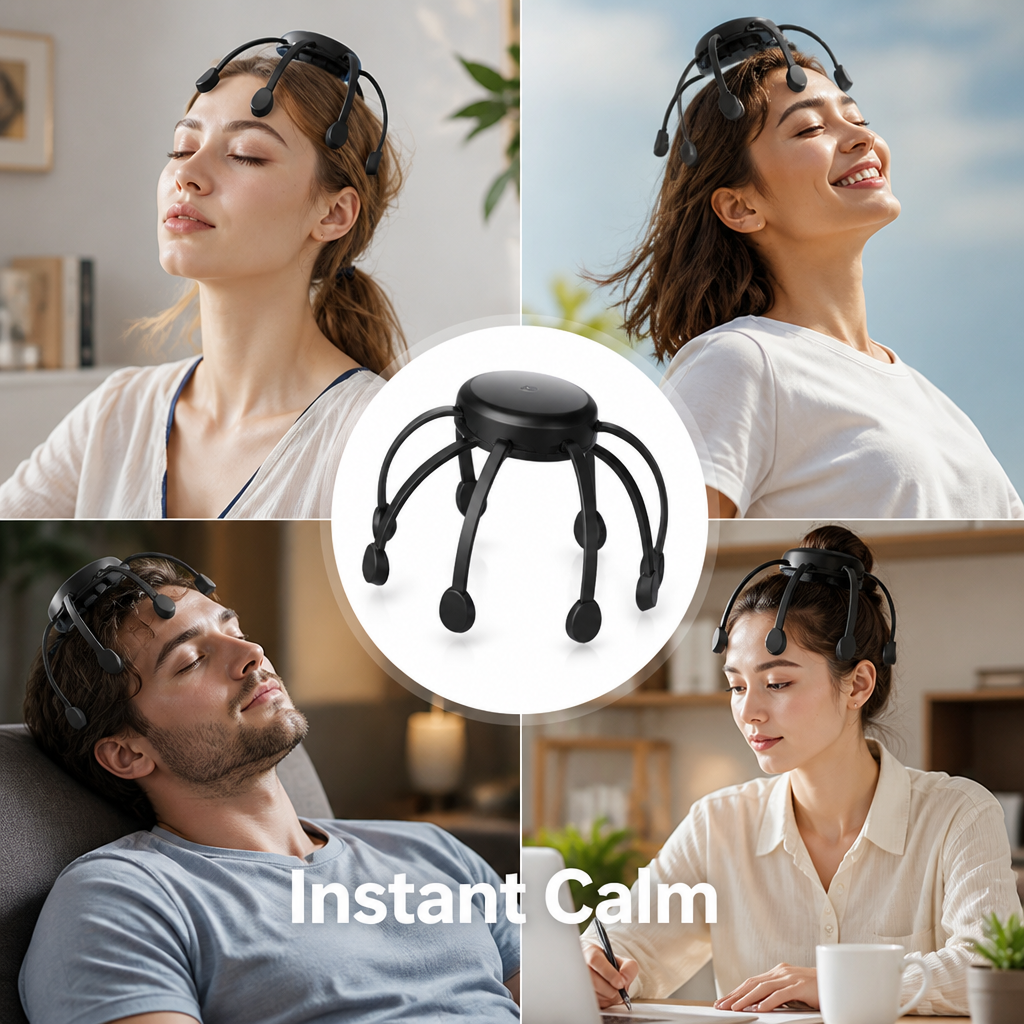 ScalpVanta™ — Escape Stress Instantly with a Deep, Soothing Scalp Massage