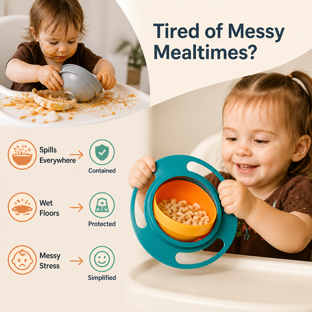 GyroSafe™ — Empower Toddler Independence Without the Mess or Stress