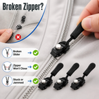 ZipRevive™ — Get your favorite gear zipping smoothly again—without sewing!