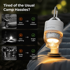 CampLuma™ — Pack Lighter, Set Up Easier, and Keep Your Campsite Glowing