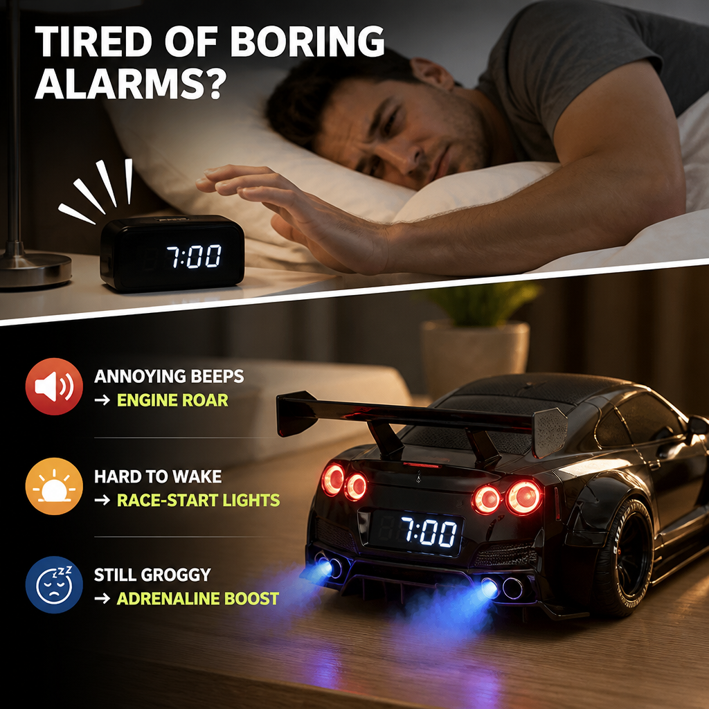Revionza™ — Ignite Every Morning with the Thrill of Real Engine Power